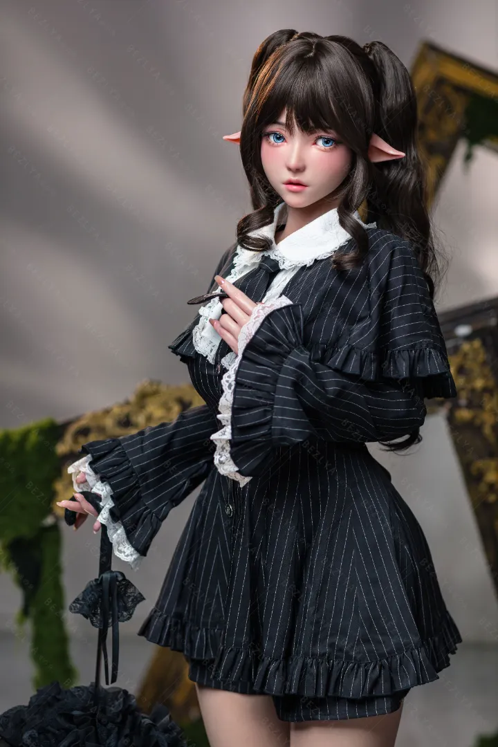 155cm (5ft1) E罩杯 輕量化 矽膠 性愛娃娃 ROS 头部 Freesia